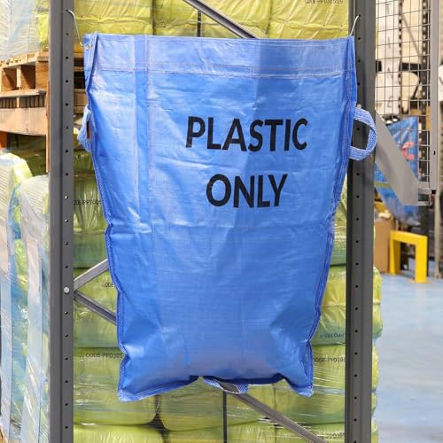 Image of Britwrap Warehouse Recycling Rack Sack (BLUE - Plastic Only)