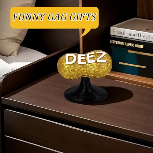 Desk Statue Hilarious Meme Gag Gift for Meme Lovers, Funny White Elephant Party Gift, Christmas Room or Desk Decoration