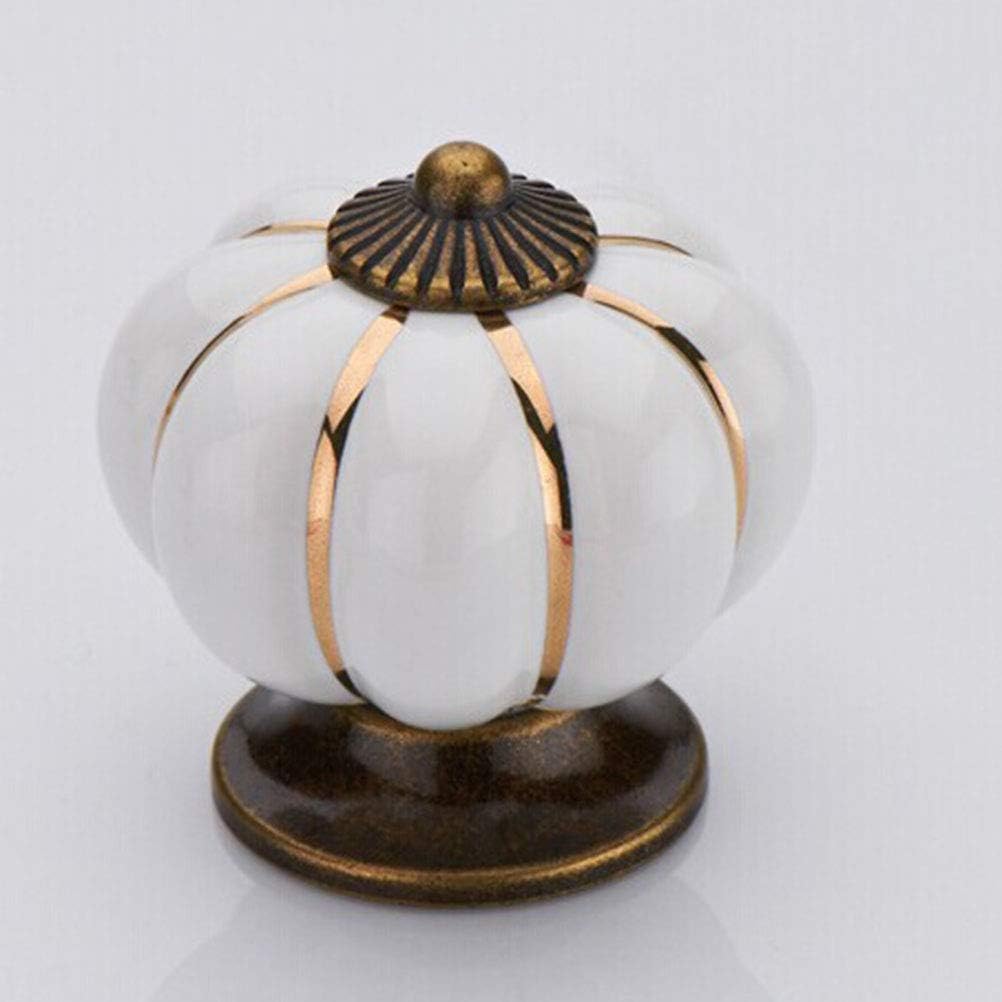 Door Handles,Ceramic Door Knobs, Cupboard Handle,8pcs Ceramic Door Handle Cabinet Children's Room Door Handle Home