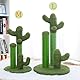 PAWZ Road Kratzbaum Kaktus, kreatives Katzenbaum-Design, 3 Pfosten in 1 Set, grün, L - 42 * 68.5cm, AY405-HZ-L-66GN-B
