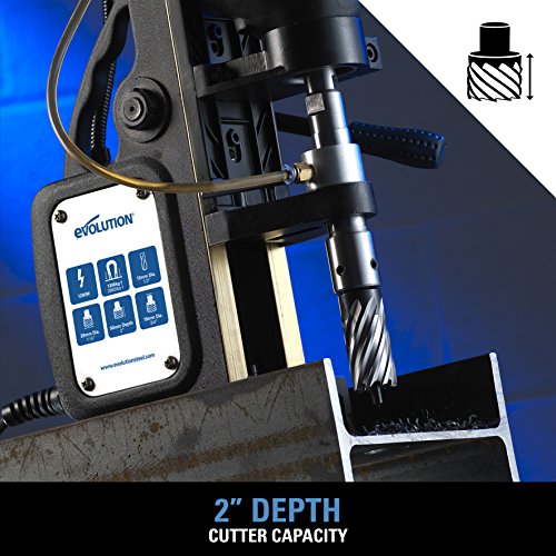 Evolution Power Tools EVOMAG28 1-1/8" Magnetic Drill - Thumbnail 4