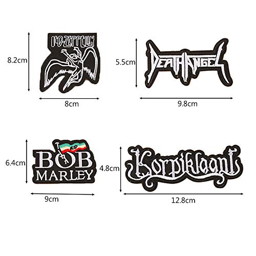 Sylbx Toppa Ricamata, 14 pcs Toppa Ricamo