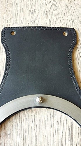 Correa de depósito Ducati Scrambler 400 800 cuero negro protector tanque 3