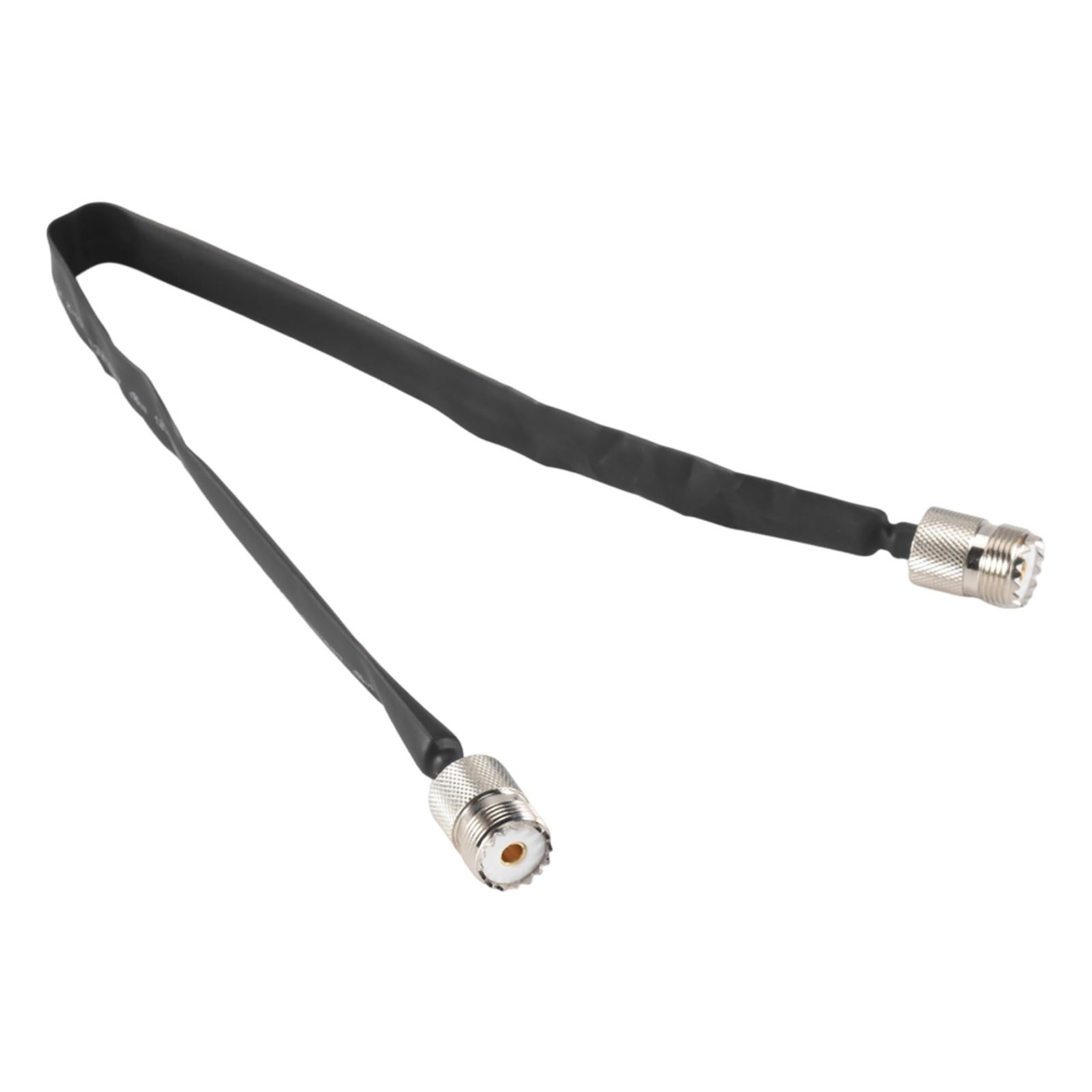 LIHUA AA58 drzwi/okno przechodzące przez płaski kabel koncentryczny R*/F SO239 UHF żeński do UHF żeński 50 Ω R*/F przedłużacz koncentryczny