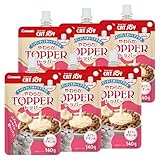 サンメイト CATJOY やわらかトッパー まぐろとチキン味 140g×6個セット