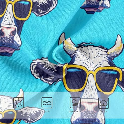 Cool Cows Blue Cartoon Girls Underwear Toddlers 2t Cotton Panties Little Girl Cartoon Kids Undies Briefs3