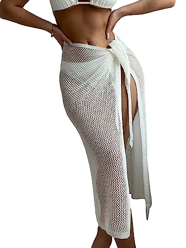 SOLY HUX Swim Cover Ups for Women Hollow Out Wrap...