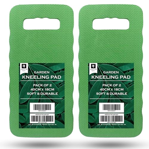 AKH Garden Kneeling Mat| 40cm x 17cm (16' x 6') | Pack of 2 | Soft and Durable Gradening Kneeling...