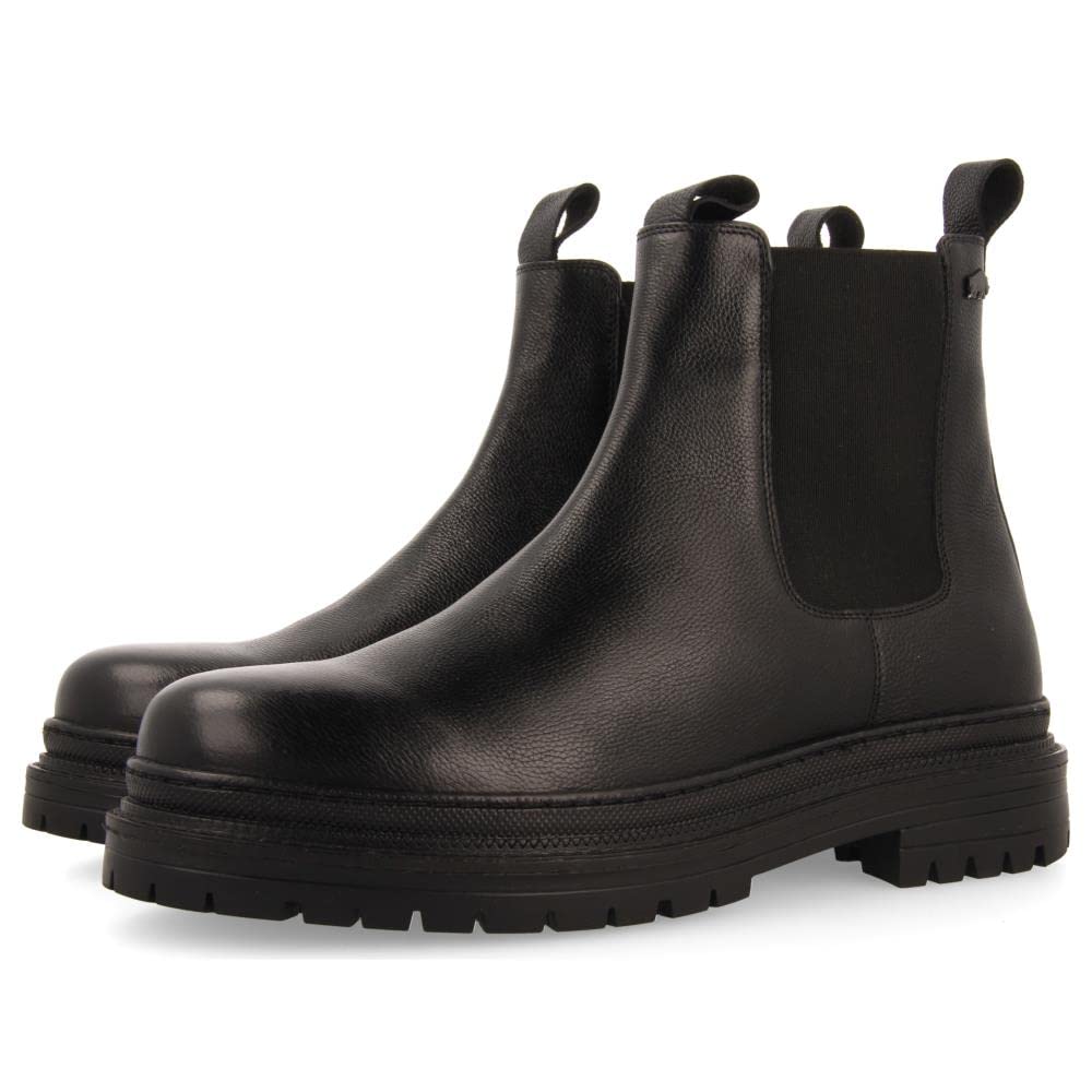GIOSEPPO Herrick, Men's Boots, Black/White, 8.5 UK