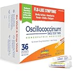 Boiron Oscillococcinum Homeopathic Medicine for flu-Like Symptoms, White, 36 Count