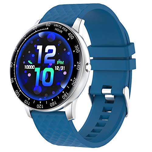 Full Touch Color Screen Activity Tracker Heart Rate Blood Pressure Monitor Health Fitness Tracker Electronic Clock Smart Watch for Android iOS