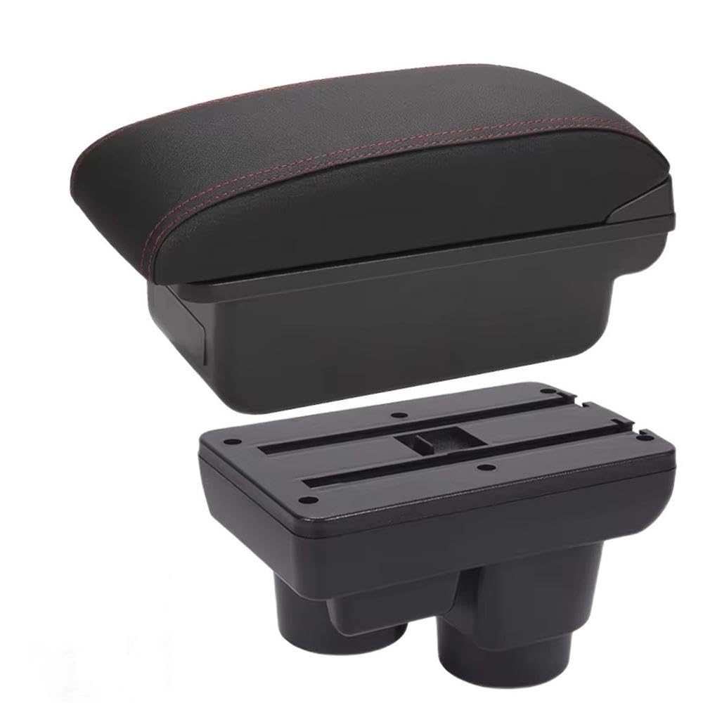SXQPOCAR For Ford Fiesta 2011 Car Armrest Box Auto Center Console Storage Box Replacement Parts