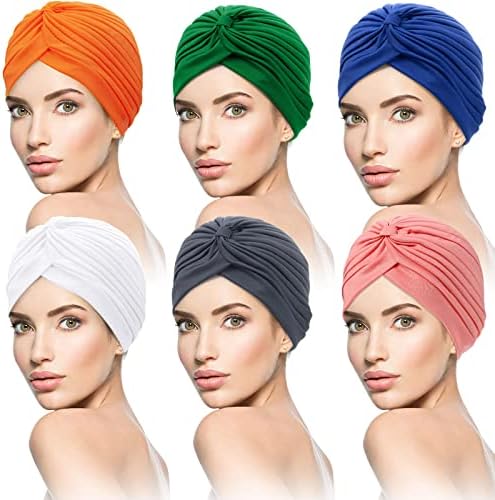 New Women Solid Color Braids Turban Caps Twisted Headscarf Chemo Head Wraps Stretchy Bean Bonnet Cancer Pre Td Headwear From 2,61 € | DHgate - View #10