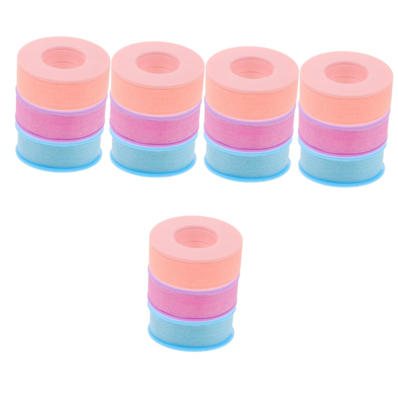 15rollos Cinta Adhesiva Para Pestañas De Cinta Transpirable Para Extensiones De Pestañas Para Uso Salones De Belleza y Hogares