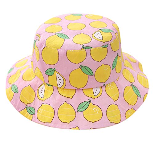 KESYOO Chapéu de Proteção Solar com Estampa de Bebê Meninos Meninas Algodão Respirável Chapéu de Sol