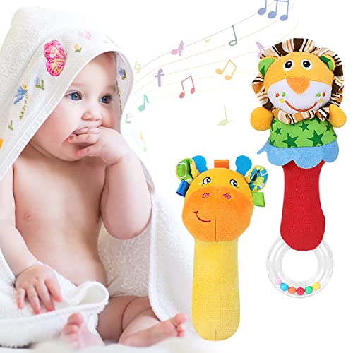 Giocattolo Appeso Per Passeggino WOLINTEK - Sonaglio Morbido Con Specchio E Massaggiagengive, Per Neonati 0-36 Mesi - Foto 8