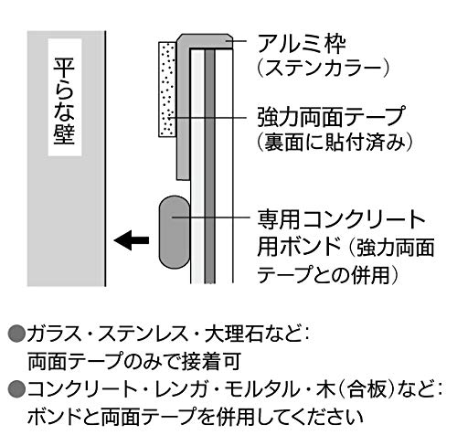 Amazon.co.jp: コミー 安全ミラー フラット型凸面機能ミラー F33 FF