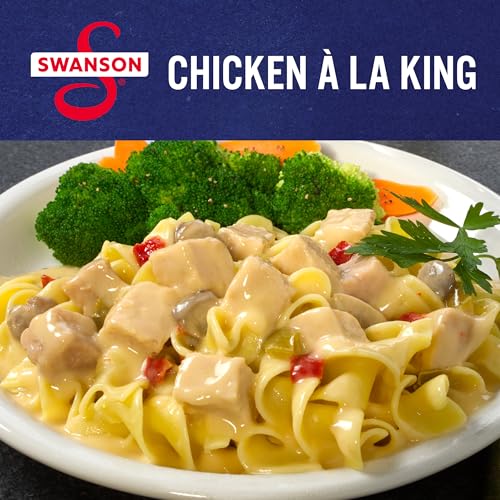 Image of Swanson Canned Chicken a la King With White and Dark Chicken Meat, 10.5 OZ Can (Pack of 5)