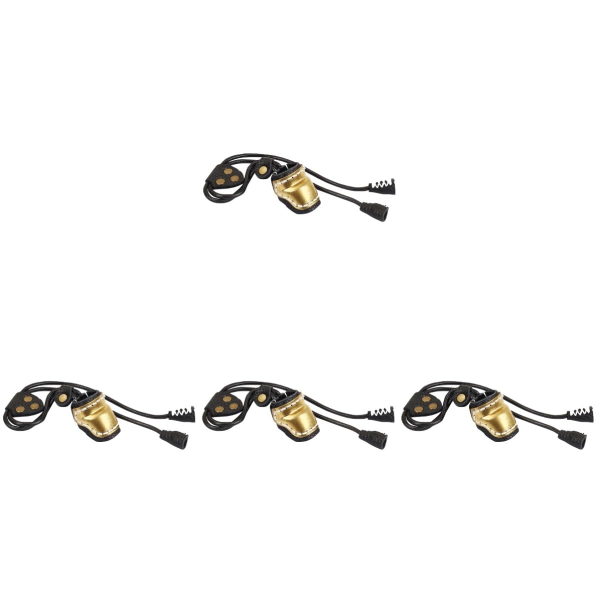 BESPORTBLE 4pcs Finger Protector Thumb Ring Finger Guard Light Portable for Shooting Activities