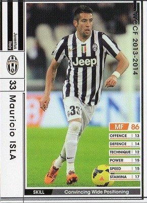 Amazon.co.jp: WCCF/13-14/184/ユベントス/マウリシオ・イスラ