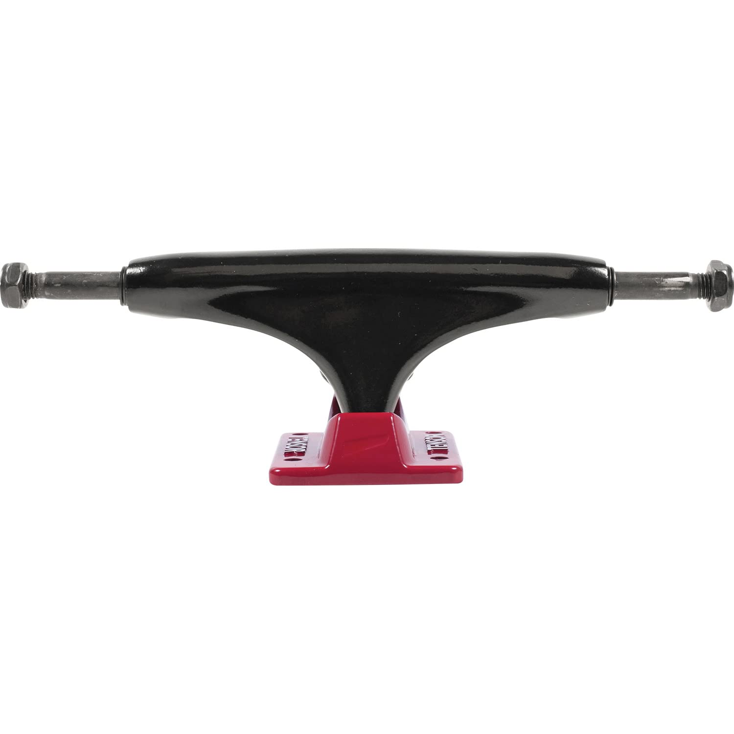 Tensor Trucks Alloy Black/Red Skateboard Trucks - 5.25