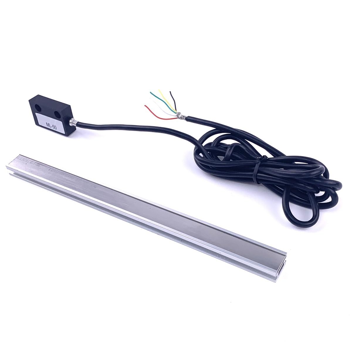 Testina di lettura magnetica da 2 m e kit magnetica da 1000 mm, encoder lineare ad alta precisione con cursore for automazione industriale e macchine da taglio