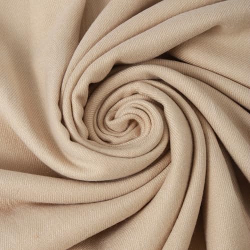 Pashmina Feel Shawls Wraps Solid Scarf for Women Soft Silky Warm Men Scarves Hijab2