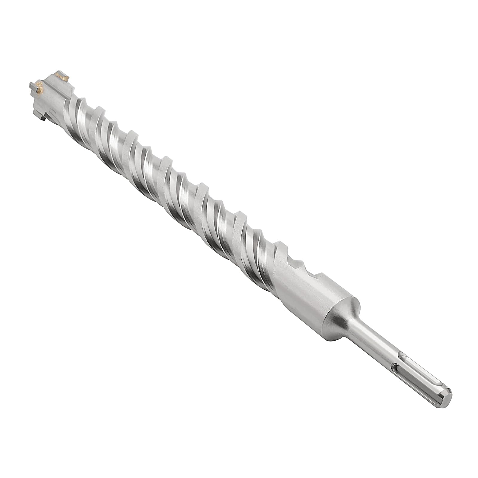 Paquete de 2 brocas de martillo giratorio SDS Plus de 22 x 260 mm, broca de mampostería, broca de hormigón para hormigón, ladrillo y cemento (22 x 260 mm)