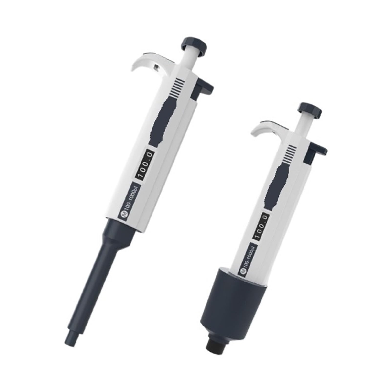 Pipeta 2 Uds Pipeta De Laboratorio Micropipeta Suministros Médicos Un Solo Canal Manual 0,1-5000ul 10ml para laboratorio(M0.1-2.5ul)