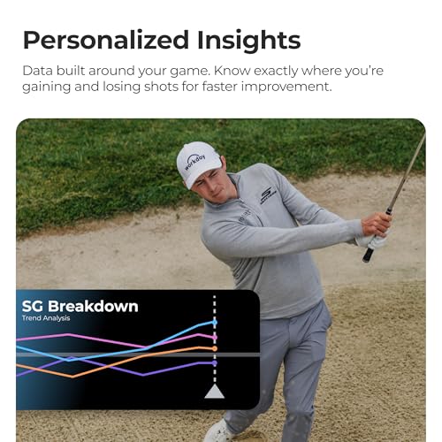 Image of Arccos Air (12 mo Membership Included) | Automatic Golf Game Tracking System w / AI GPS Rangefinder & Strokes Gained Analytics, Arccos Club Smart Sensors not required