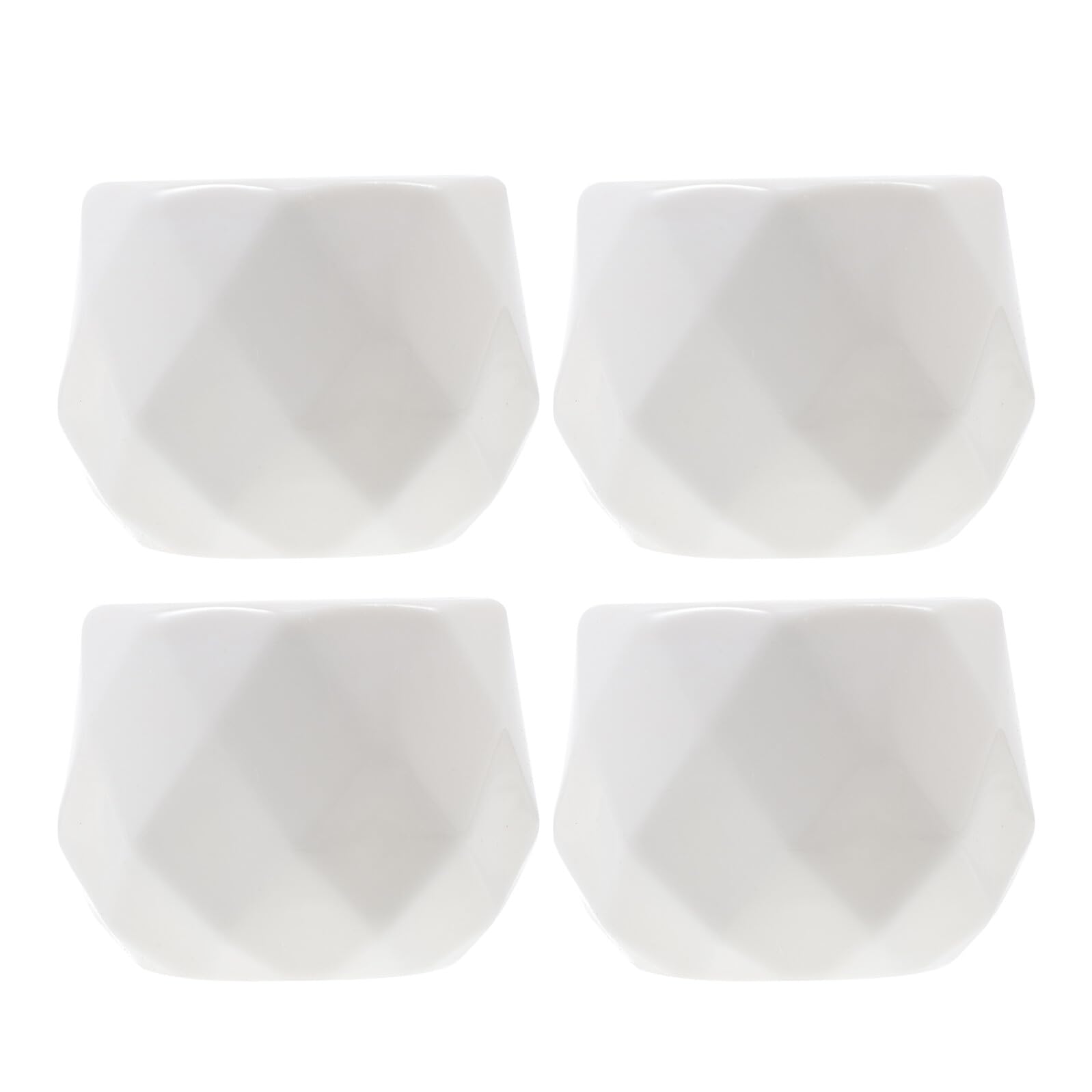 Pots à fleurs céramique géométriques mini jardinière intérieur pour cactus et succulente