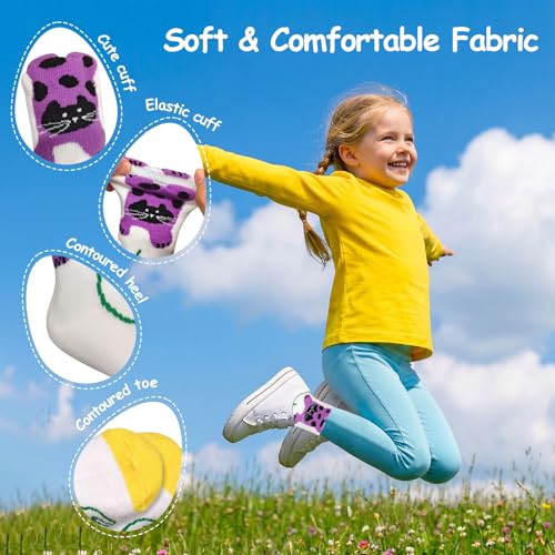 Easter Bunny Socks for Girls - 12 Pairs with Eggs, Use Code I7LYGKUP - Image 6