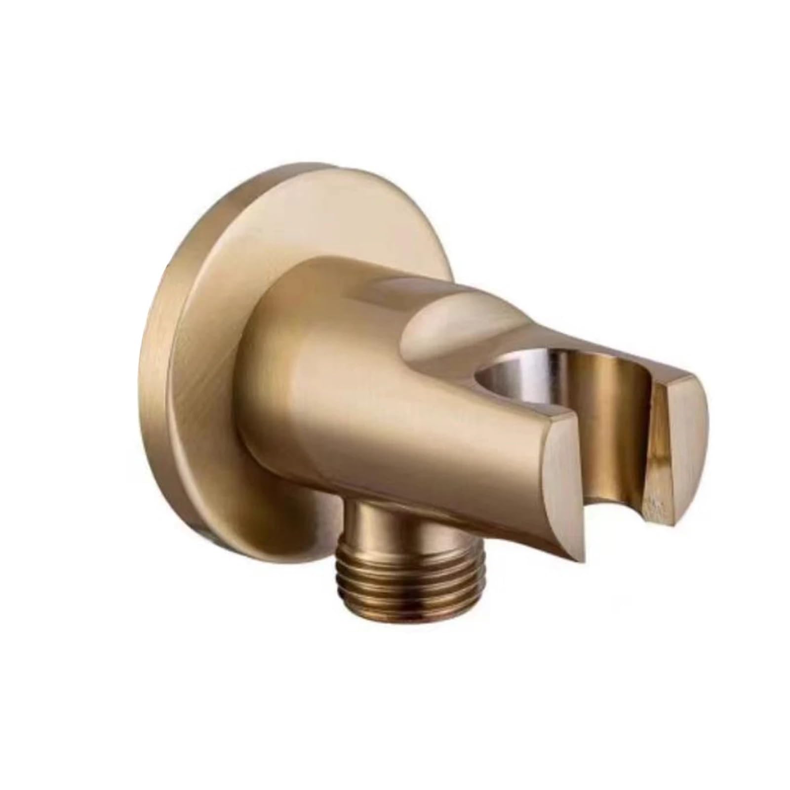 Luysgbxr Gold Shower Head Holder Shower Holder Wall Mounted Bathroom Tap Handheld Bracket Replacement Support(Gold)