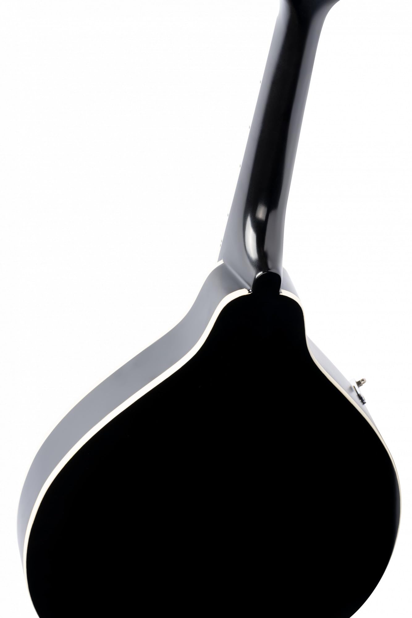 Ortega A-Style Series Mandolino 8 String Lefty – Nero con Custodia e tracolla (RMAE40SBK-L)