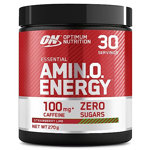 Optimum Nutrition Amino Energy Fresa Lima 30 Porciones