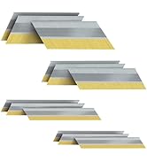 PINOZE 15 Gauge DA Angled Finish Nails, 34-Degree, 1200-Pack (2-1/2", 2", 1-1/2", 1-1/4" 300 Per ...