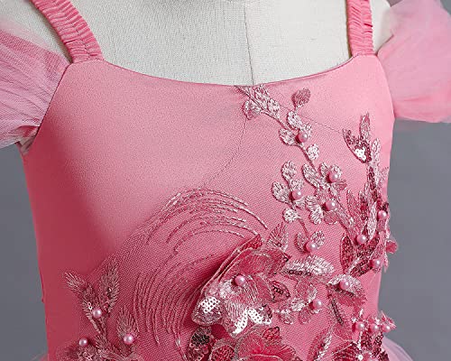 TTYAOVO Girls Applique Prom Gowns Luxury Wedding Birthday Party Princess Long Dresses3