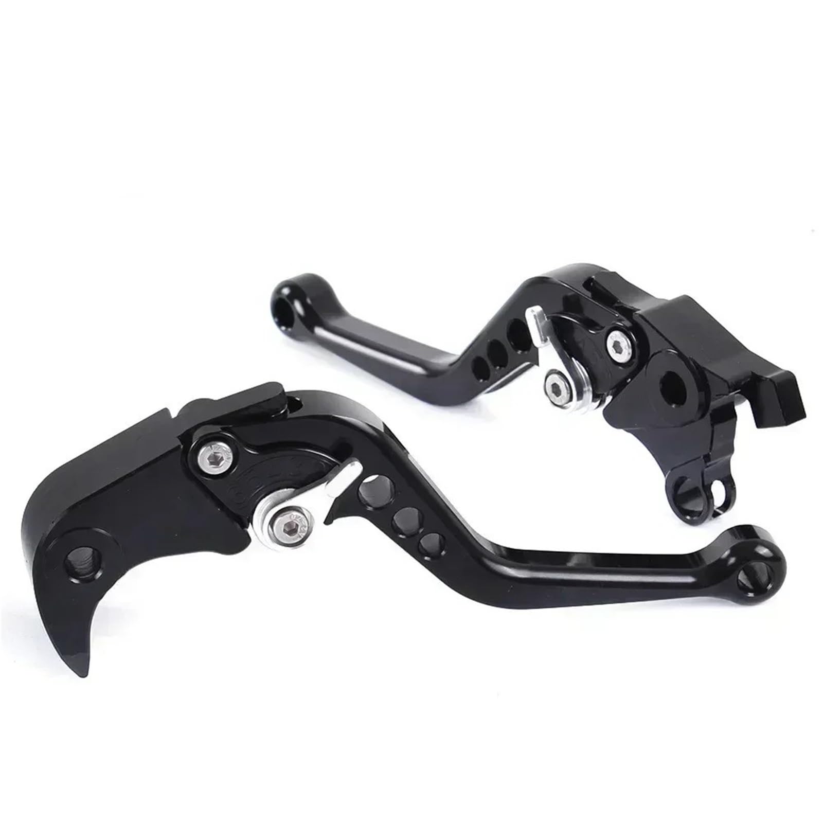 BmNJvi Short Motorcycle 7/8" 22mm Adjustable Brake Clutch Levers for Z1000, Z1000SX for Ninja 1000/Tourer, Z750R, ZX10R, ZX6R/636