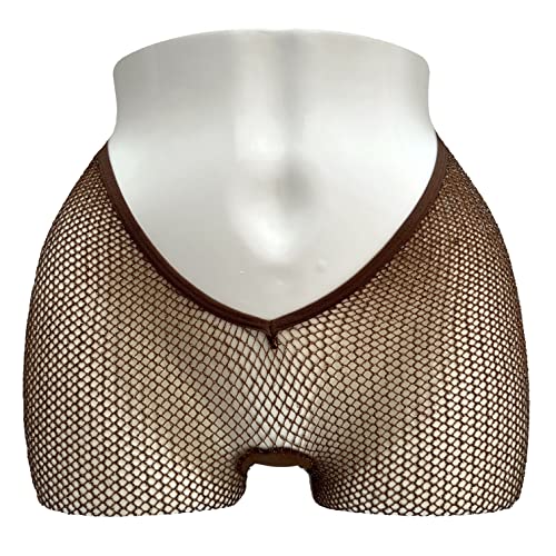 Image of V-Cut Skintone Gold Glitter Fishnet Stockings | VCUT Carnival Tights for Black and Brown Skin Women