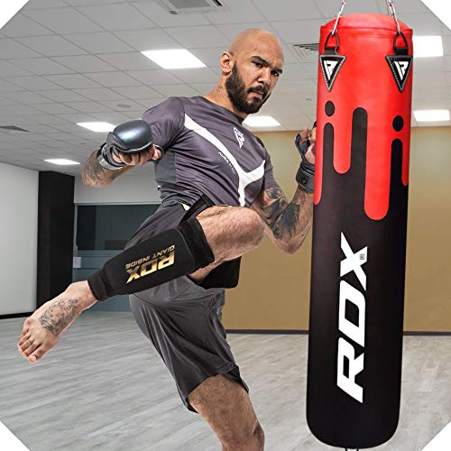 image for RDX Shin Guards for Muay Thai, Kickboxing, MMA Training and Fighting, 