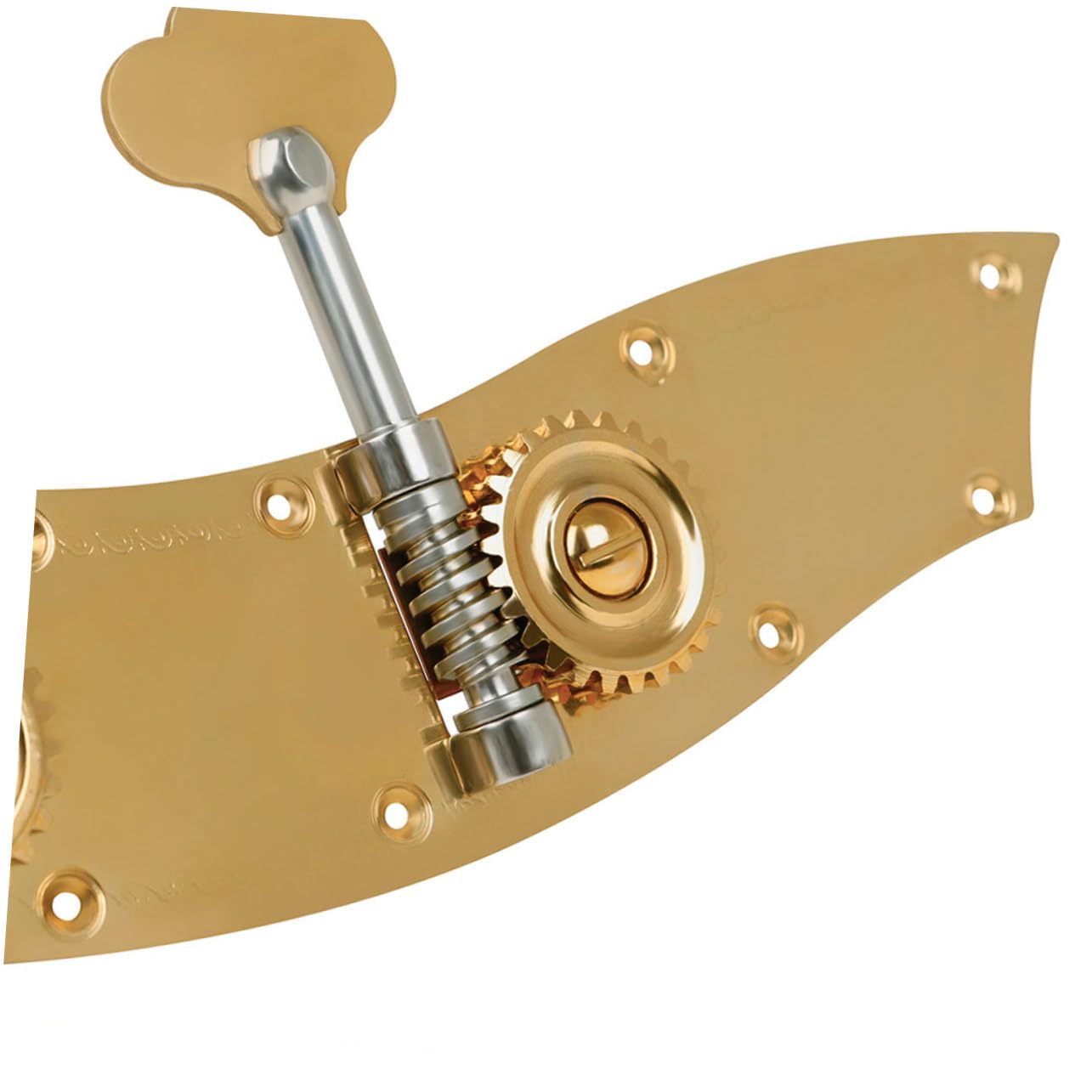 Abaodam 2 pièces Têtes de Violon Basse de Accordeurs Durables Or pour Instruments à Cordes