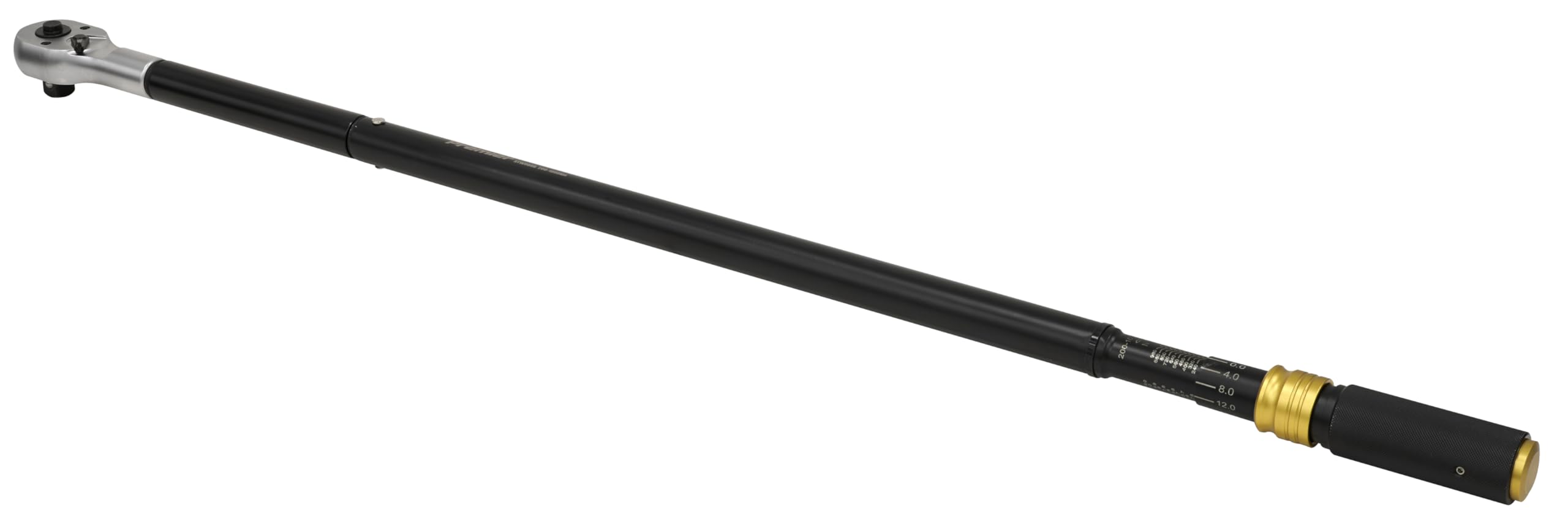 Sealey Black Premier Calibrated Micrometer Torque Wrench 3/4" Sq Drive 200-1000Nm - Stw908b