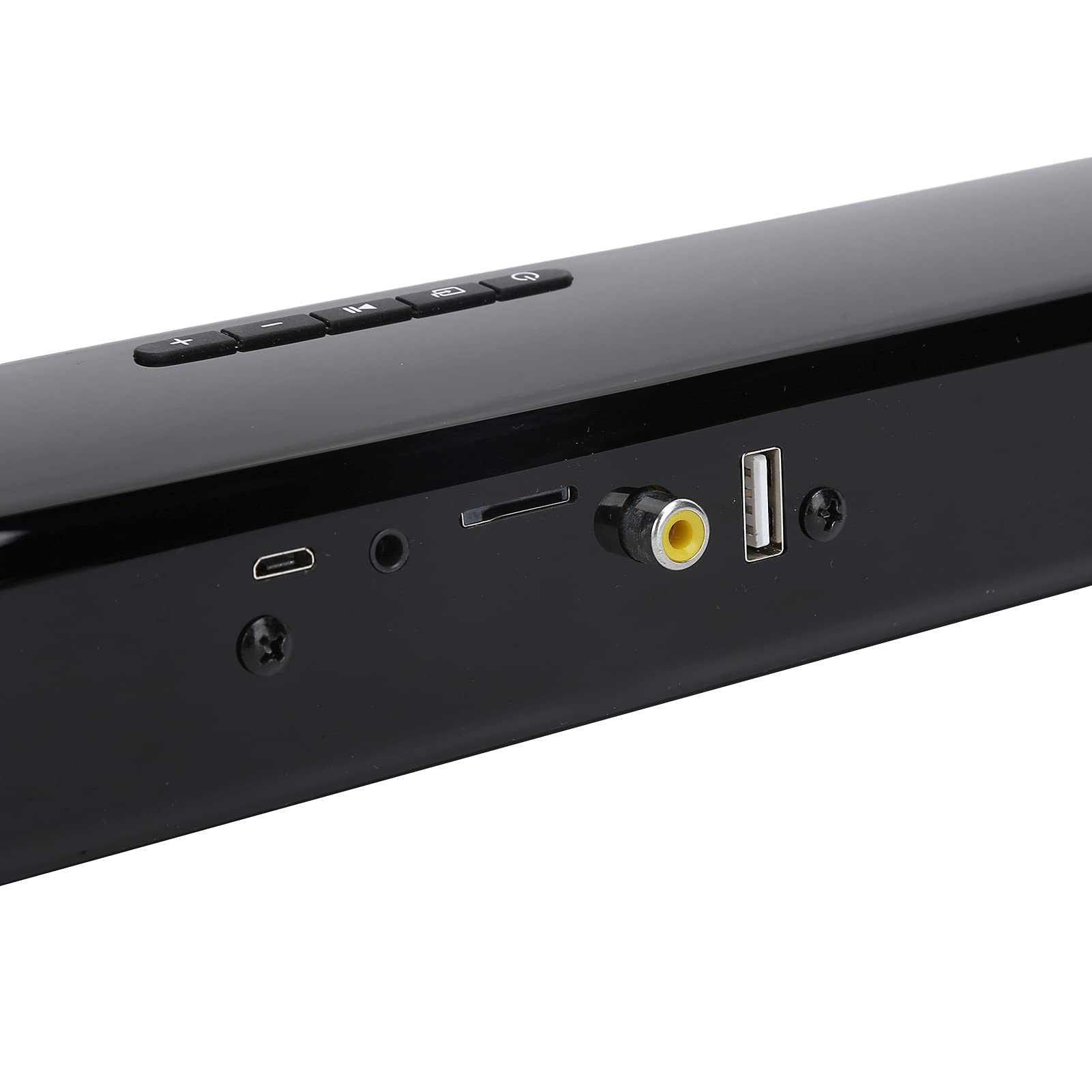 VBESTLIFE Barre de Son Bluetooth RVB, Haut-Parleur Audio sans Fil de Cinéma Maison pour Ordinateur de Bande TV pour Salon