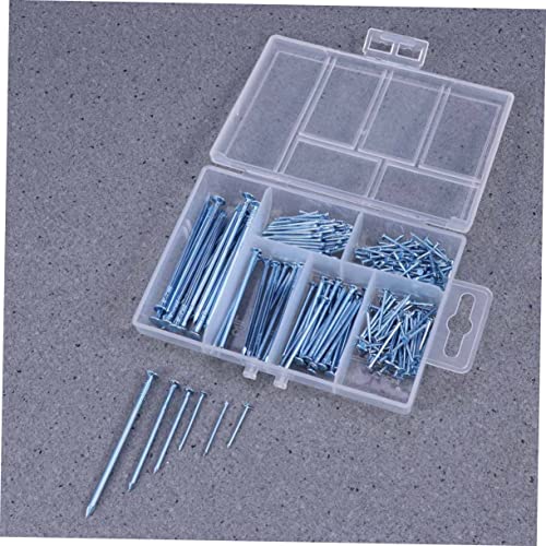 DOITOOL 240Pcs Silver Round Picture Hanging Nails Assortment Nails for Resistant for Home and Work Use Included miniatura 4