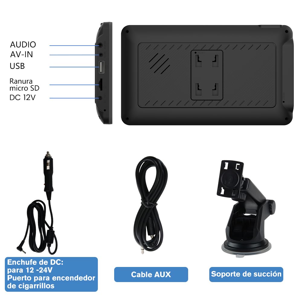 AWESAFE 9”Pantalla CarPlay Coche/Android Auto/MirrorLink Inalámbrico, Reproductor de Coche Pantalla Tactíl Admite Cámara Trasera/Bluetooth/SIRI/Asistencia de Voz/Google/USB/SD/FM/Sin Instalación