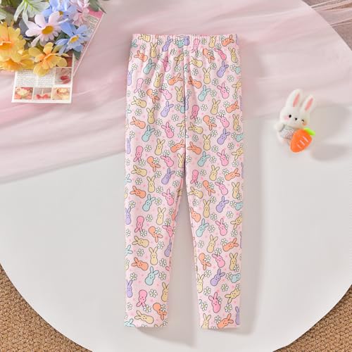 Image of HIHA Toddler Little Girls St.Patrick's Day Outfit Love Letter Print Dress Tops Pants Set
