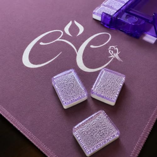 Fichas American Mah Jongg Morado Brillante 30mm miniatura 3