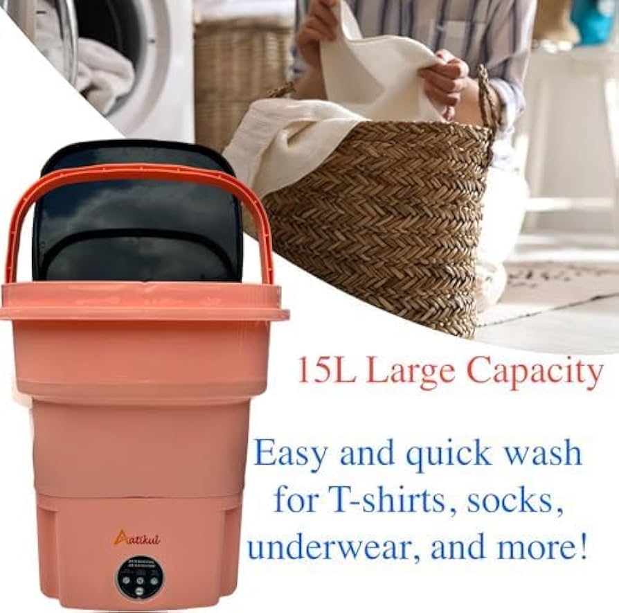 【新品・未使用】solol - washi mini Amazon.com: iJoy Portable Washing Machine (11L) with 3 Time