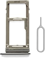 Vista 1 de Bandeja de repuesto para tarjeta SIM para Samsung Galaxy S9 y S9 + Plus (anillo de goma impermeable negro y pin de expulsión