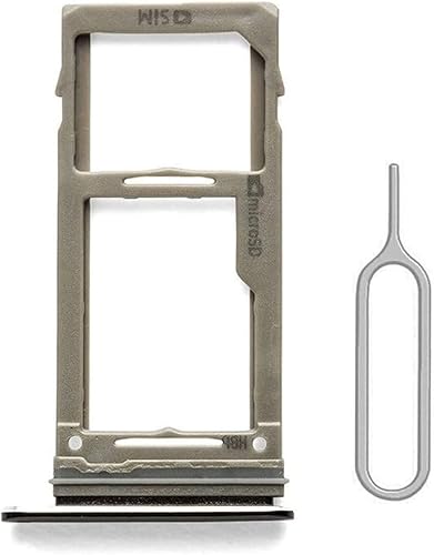 Miniatura 7 de Bandeja de repuesto para tarjeta SIM para Samsung Galaxy S9 y S9 + Plus (anillo de goma impermeable morado y pasador de expulsión